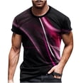 thumbnail image 2 of cllios T-Shirts à Manches Courtes pour Hommes T-Shirt Graphique à Illusion d'Optique 3D Grande Taille Décontracté Col Rond Hauts T-Shirts de Designer Fantaisie, 2 of 5