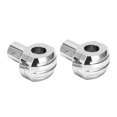 thumbnail image 1 of Fugacal Motorcycle Handlebar Riser,Motorcycle Handlebar Riser 25mm CNC Universal Motorcycle Handlebar Clamp Round Head with Stripe Handlebar Lifter,Handlebar Riser, 1 of 8