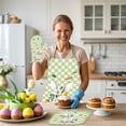 thumbnail image 1 of TIMIFIS Polyester Apron, Easter Cooking Apron Insulated Mitts Insulated Pads Three Piece Set Suspender Apron Kitchen Cooking Apron Bbq Apron Holiday Decorative Sleeveless Apron Home Decor, 1 of 6