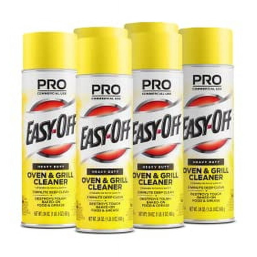 Easy Off Heavy Duty Oven Cleaner Spray, 24oz, Removes Grease (Pack of 6)