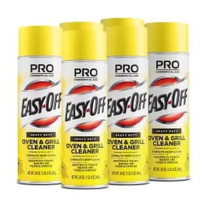 Easy Off Spray nettoyant pour four lourd, 24oz, Enlève la graisse (paquet de 6)