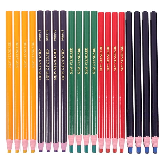20Pcs Portable China Markers Household Grease Pencils Peel-off Crayon Pencils Drawing Accessory