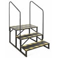 thumbnail image 1 of QinaQin 3 Step RV Stairs with Handrail, Portable Hot Tub Steps with Non-Skid Tapes and 400 Lbs Capacity, 1 of 8