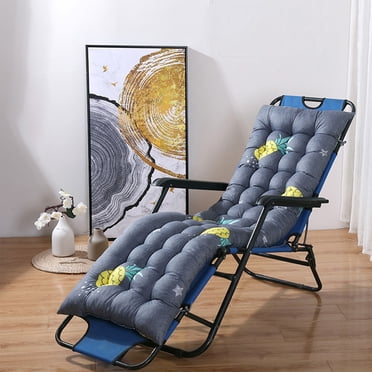 Rocking Chair Cushion,Outdoor Lounge Cushion Long Tufted Pads Non Skid Slip Backed with Ties,Rocking Chair Cushions Indoor Outdoor,Cozy Patio Furniture Chair Cushions,Rocking Chair Cushions Outside