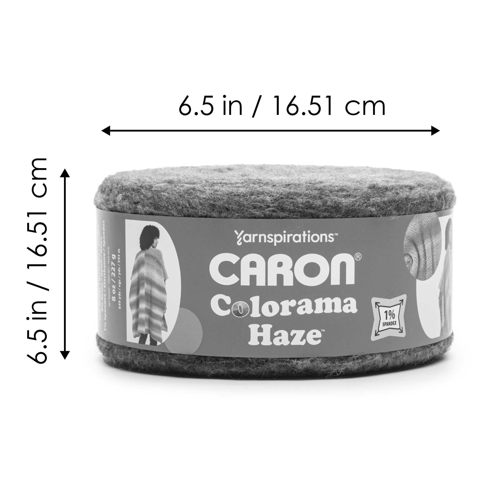 Caron® Colorama Haze™ Fil, mélange de fibres #4 Moyenne, 8oz/227g, 649 Yard