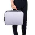 thumbnail image 4 of Riwcyla Fireproof Document Bag with Lock Zipper Closure Fire & Resistant Money Bag Storage Pouch Organizer Case Home Office Travel Bag for Documents Files Money Cards Passport Valuables, 4 of 6