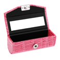 thumbnail image 5 of lionlar Étui en Cuir pour Rouge à Lèvres Boîte de Rangement avec Miroir pour Sac à Main Rouge Rose, 5 of 5