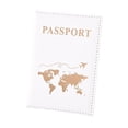 thumbnail image 1 of Wmool isex PU Leather Passport Cover For Travel |с ■ш {~, 1 of 7