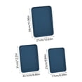 thumbnail image 3 of Big Sale! Rectangular Tray Set, Large, Medium, Small Household Plates for Tea Cups, Dinner Plates, Snack Plates, Multi-Use Serving Platters for Kitchen and Home, 3 of 6
