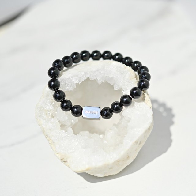Bracelet Onyx Noir Suffisant