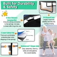 thumbnail image 2 of Gymax Trampoline Récréatif de 12 Pi avec Échelle, Filet d'Enceinte, Coussin de Sécurité, Extérieur, Noir, 2 of 6