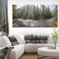 thumbnail image 1 of Panorama de Rivière de Montagne - Grande Impression sur Toile de Paysage, 1 of 3