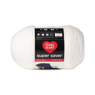 Red Heart® Fil Super Saver®1000G, Acrylique #4 Moyen, 35,3 oz/1000g, 1855 Yards