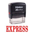 thumbnail image 1 of Printtoo Bureau Stationnaire EXPRESS Auto Encrage Tampon en Caoutchouc Rouge, 1 of 1