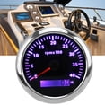 thumbnail image 1 of Tacho Gauge, 4000RPM 85mm 9-32V Car Tachometer Low Power Consumption Anti Fog  For RV For Yachts, 1 of 8