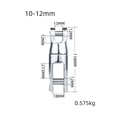 thumbnail image 2 of 316 Stainless Steel Yacht Boat Anchor Connector Universal Joint Anchor Swivel One-way Two-joint Anchor Anchor Rotation Ring ,Long Lasting, 2 of 5