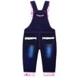 thumbnail image 2 of KIDSCOOL SPACE Baby Cotton 3D Cartoon Soft Knitted Jeans Overalls 18M, 2 of 6