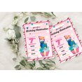 thumbnail image 4 of Darling Souvenir Pink Birthday Invitation Card Printable Fill or Write In Blank Invites Party Supplies Pack Of 28 5 x 7 Inches, 4 of 5