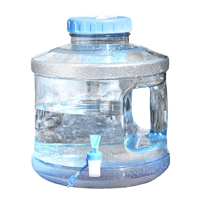 Accessoires de Cuisine Classiques, Contenant d'Eau avec Pichet d'Eau de Camping, Réservoir avec Poignée, Seau de Rangement Transparent pour Sports de Plein Air, Camping, Randonnée