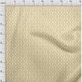 thumbnail image 4 of oneOone Rayon Yellow Fabric Geometric Sewing Material Print Fabric By The Yard 56 Inch Wide, 4 of 4