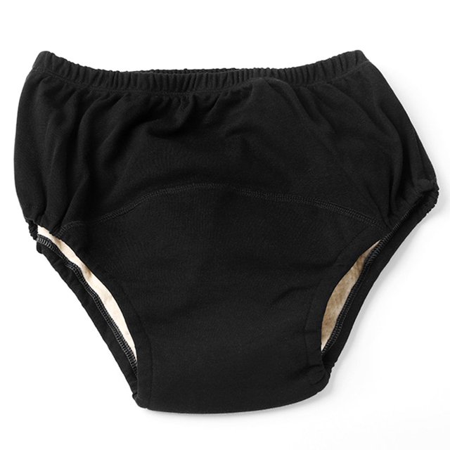 CNKOO Cotton Absorbent Incontinences Underwear Washable Reusable Cloth Diaper Pants Panties For Elderly Care And Overnight Use