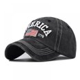 thumbnail image 1 of Baseball Cap USA Flag Adjustable Size for Running Workouts and Outdoor Activities All Seasons, 1 of 7