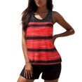 thumbnail image 1 of Kcodviy Swimsuits for Women with Short Set Bathing Suit for Women Shorts athletic Two Piece Swimsuit with Underwire Bra Bathing Suits Racerback Tank Sporty Swimsuits for Women with Shorts Tops Swimw, 1 of 8
