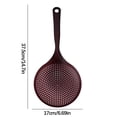 thumbnail image 2 of Vaidha Colander Household Kitchen Dumpling Ravioli Ravioli Spoon Strainer Long Handle Thickened Large Spoon, 2 of 2