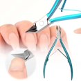 thumbnail image 2 of WIFKLSIIPG Cuticle Trimmer Nippers Manicure Scissors Remover for Salon Blue 10cmx7cm, 2 of 6