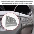 thumbnail image 3 of Steering wheel control button switch replacement parts for Mercedes-Benz W164 W245 W251 ML GL BR Class, 3 of 8