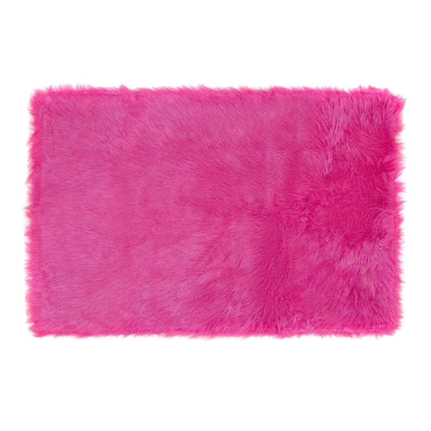 Tapis en fausse fourrure Mainstays Kids de Home Décor Inc. – Tapis décoratif doux et vibrant pour chambres et salles de jeux, 76,2 x 114,3 cm