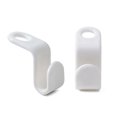 thumbnail image 4 of Labymos Clothes hanger connection hook superimposed hook white thickened plastic 50 packs set a generation, 4 of 4