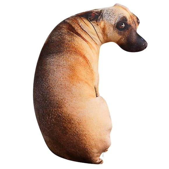 Dog Pillow 3D Shiba Inu Pillow 7.9/19.7 Inches Dog Stuffed Animal Throw Plushie Cushion Pillow Doll For Sofa Bed Home Deco Silk Pillowcase Toddler Throw Pillows for Bed Pillowcase 12x18 Pillowcase