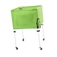 thumbnail image 2 of Lipstore Rolling Sports Ball Cart Convenient Ball Storage Bin for Football Toy Garage Green, 2 of 8