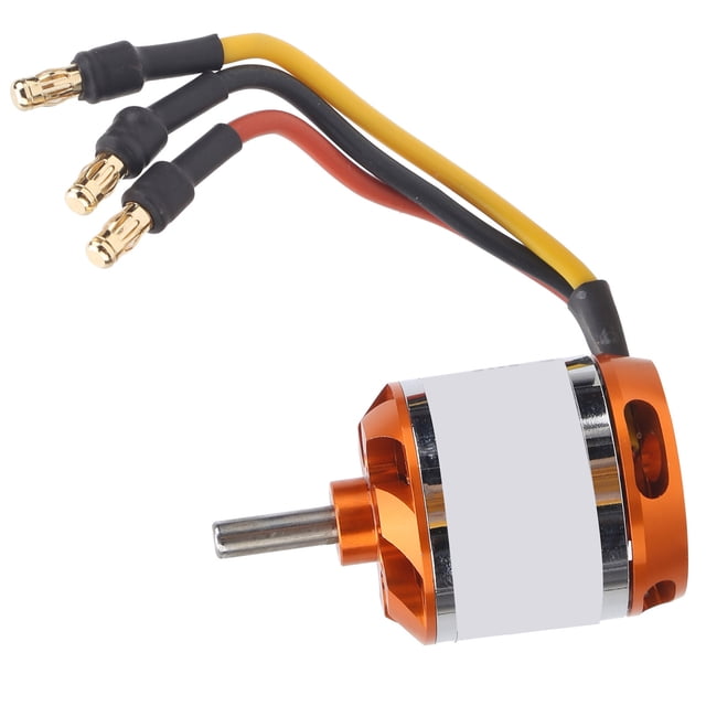 Brushless Motor, D2836 Motor RC Fixed-Wing Airplane Motor With Adapter For RC Plane For Fixed-Wing Airplane 1500KV