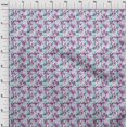 thumbnail image 4 of oneOone Polyester Spandex Purple Fabric Abstract Floral Craft Projects Decor Fabric Printed By The Yard 56 Inch Wide, 4 of 4