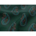 thumbnail image 4 of oneOone Viscose Jersey Fabric Paisley Block Printed Fabric 1 Yard 60 Inch Wide, 4 of 5