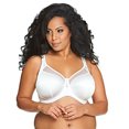 thumbnail image 1 of Goddess Womens Keira Plus-size Banded Underwire Bra, 46H, White, 1 of 4