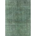 thumbnail image 1 of Ahgly Company Indoor Rectangle Mid-Century Modern Pine Green Oriental Area Rugs, 7' x 10', 1 of 6
