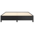 thumbnail image 4 of vidaXL Bed Frame Black 193x203 cm King Faux Leather, 4 of 7