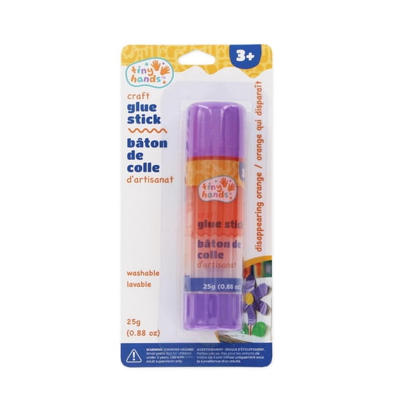 TINY HANDS Craft Glue Stick for Paper Craft Projects, 25 g (0.9 oz)
