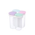 thumbnail image 1 of TIELUTT Pot Scellé pour Céréales avec Compartiment, Pot de Rangement pour la Maison et la Cuisine, Pot de Rangement de Qualité Alimentaire avec Rangement, Garde-Manger, Contenants de Cuisine, Ensemble de Rangement, Contenant Alimentaire, Contenant à Café 5 Lb, Couvercles à Pression, Remplacement, 1 of 5