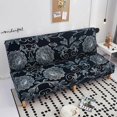 thumbnail image 4 of Stretch Sofa Slipcover Fitted Polyester Spandex Washable Armless Sofa Cover A, 4 of 9