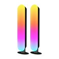 thumbnail image 1 of jinwen Barre Lumineuse RVB Changeant de Couleur avec Synchronisation Musicale pour Bureau Chambre Salon 2 Pcs, 1 of 9