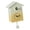 Yellow, variant on DOLITY Wall Clock Cuckoo Chime Silent Accessory for Living Room Kid'S Room Cafe Bar Yellow
