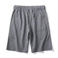 thumbnail image 2 of Besolor Men's Athletic Sweat Shorts Casual Elastic Waist Drawstring Workout Running Shorts with Pockets, 2 of 2