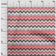 thumbnail image 2 of oneOone Velvet Light Red Fabric Chevron Fabric For Sewing Printed Craft Fabric By The Yard 58 Inch Wide-RL, 2 of 5