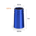 thumbnail image 3 of 60Pcs Golf Ferrules .370 Aluminum 25mm for Irons Shafts Golf Club Accessories, 3 of 6