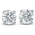 thumbnail image 1 of 1/4 ct Diamond Stud Earrings Solid 14K White Gold, 1 of 4