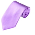thumbnail image 1 of Mikilon Men‘s Slim Satin Tie In Solid Colour In Various Colours, 1 of 2